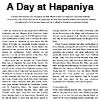 «День в Хапании». Лекция, прочитанная Шрилой Бхакти Сундаром Говиндой Дев-Госвами Махараджем во время фестиваля явления Шрилы Бхакти Ракшака Шридхара Дев-Госвами Махараджа в октябре 1989 года. Впервые опубликована в первом томе «Шри Чайтанья Сарасвати» (7